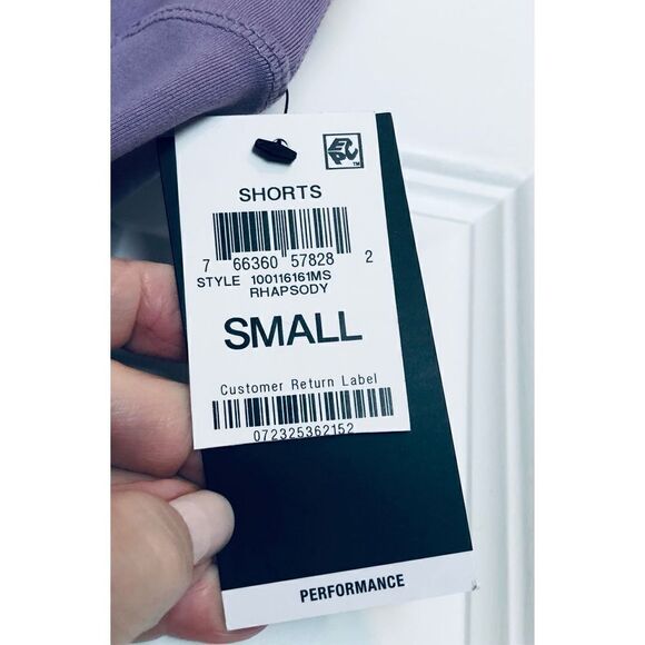 IDEOLOGY PERFORMANCE - L Sz S Nine-Inch Bike Shorts w/Pockets in Rhapsody. NWT! - Picture 5 of 14